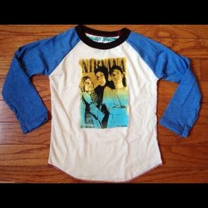 Rowdy Sprout Nirvana Kids Raglan