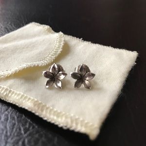 James Avery flower earrings