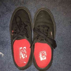 All Black Vans