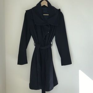 Oasis Wool and Cashmere Winter Coat