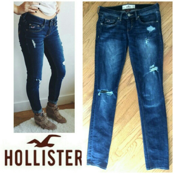 Hollister Denim - 5L Ripped Skinny Hollister jeans
