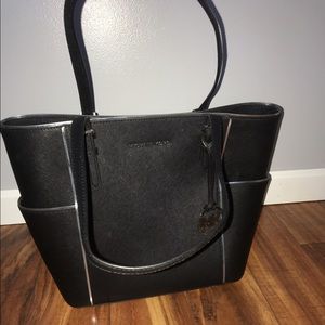 Michael Kors Black Jet Set Specchio Tote