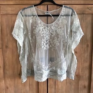 Sheer Lace Top