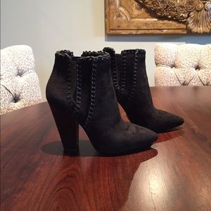 Michael Kors Black Suede Booties ***Worn Once***