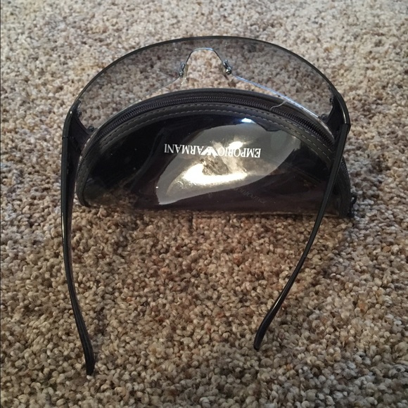 Emporio Armani Grey Sunglasses main image 4