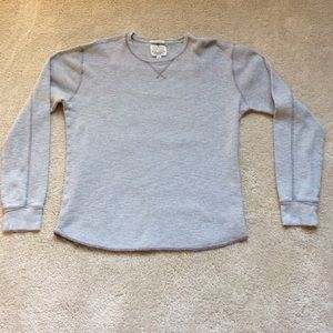 Lucky Brand Gray Thermal Shirt Size XL