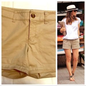 Tan size 2 American Eagle Khaki short