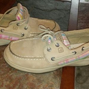 Big girls size 3 Sperry's