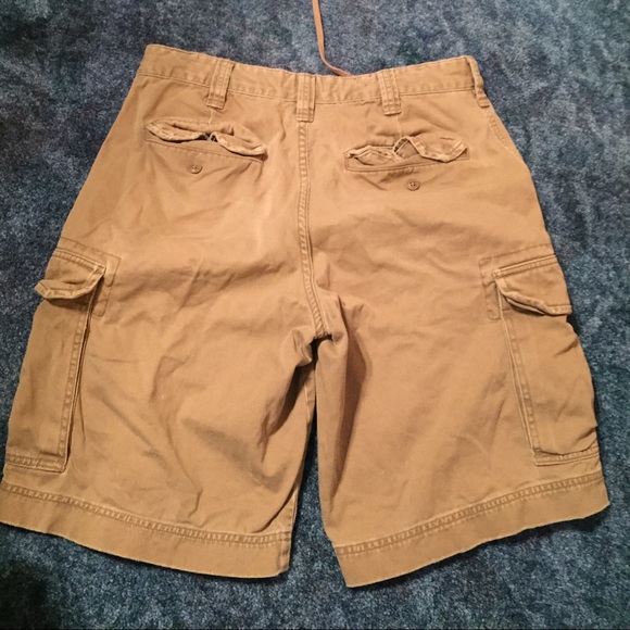 Tan Cargo Shorts - Picture 2 of 2