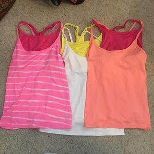 3 pack old navy tank sports bras
