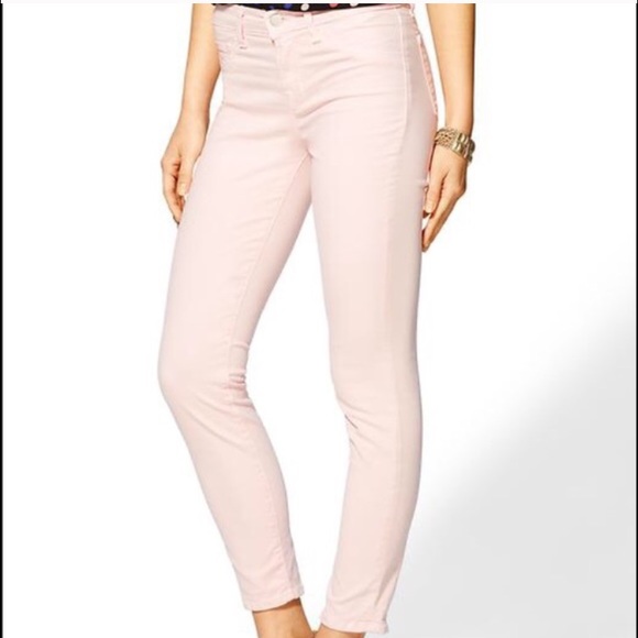 J Brand cropped blush pink jeans size 26