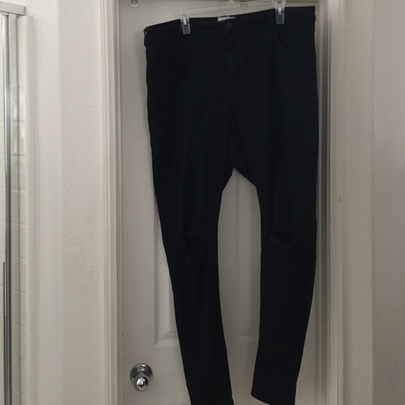Plus Size Ripped Jeans