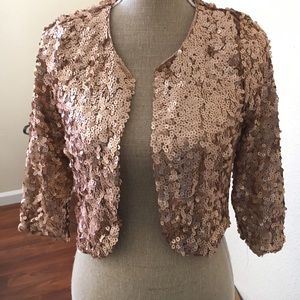 Sequin jacket