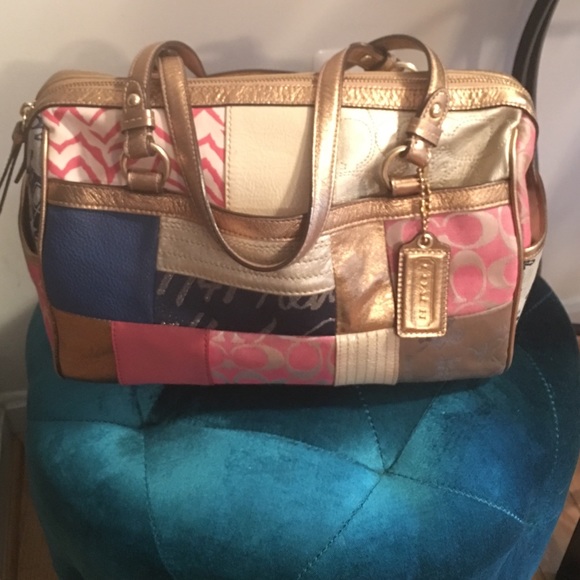 Coach Patchwork Satchel