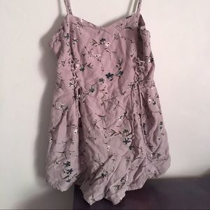 Lilac Kimchi Blue Romper