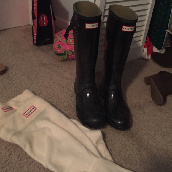 Black Hunter Boots