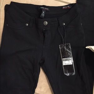 Black jeggings new with tags!