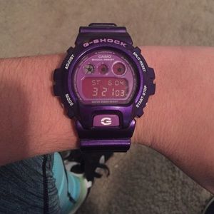Purple G-Shock Watch