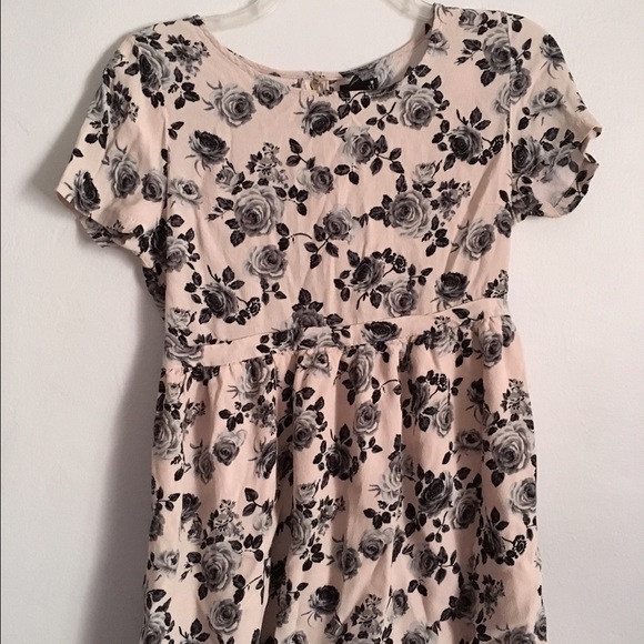 Blush Pink Rose Dress