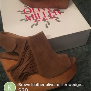 Brown booties