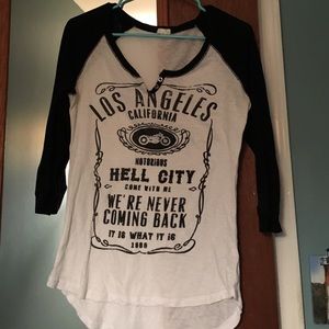 Los Angeles 3/4 Sleeve shirt