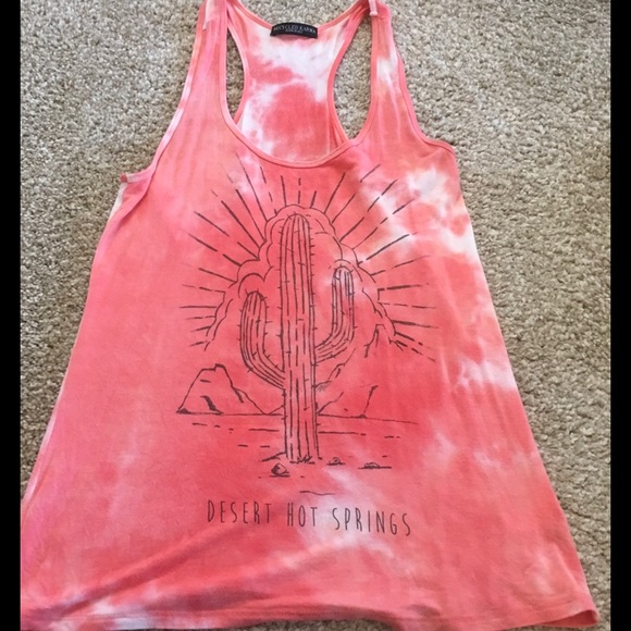 Tie Dye Cactus Tank