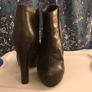 Forever 21 platform booties