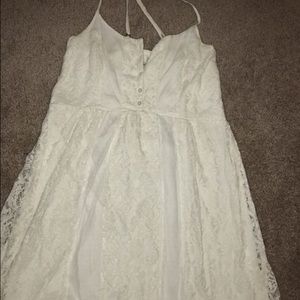 White sun dress