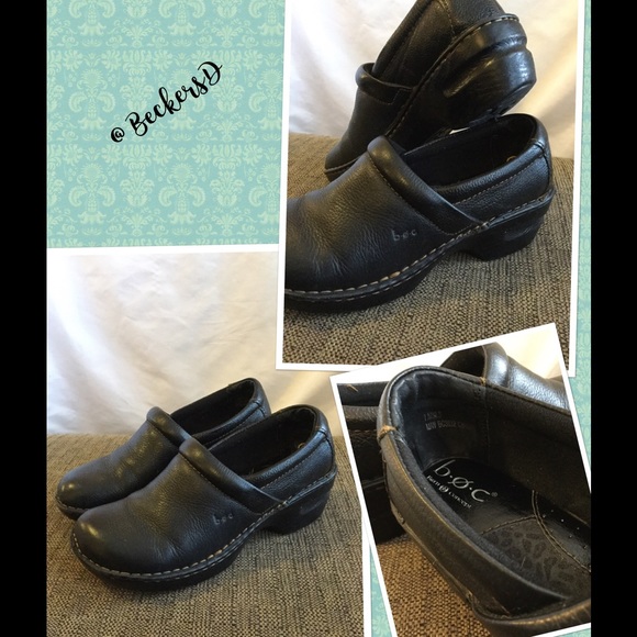 BOC Nursing Clogs Born Concept Black Size 7.5