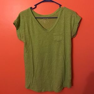 Lime green tee shirt