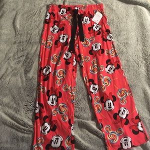 Minnie Mouse and Lollipops Pajama Pants NWT