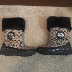 Authentic coach boots
