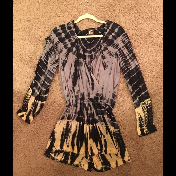 Blu Moon boho romper