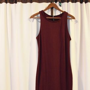 ✨SOLD✨Cotton On Burgundy Midi Dress