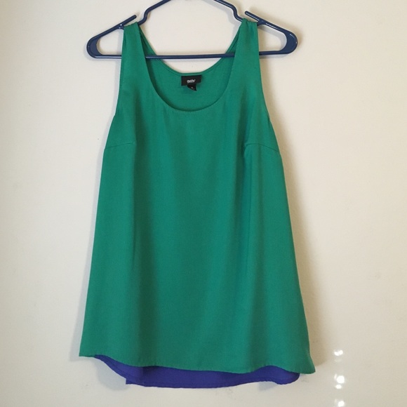 Mossimo Supply Co. Tops - Mossimo Silky Racerback Striped Tank Shirt Blouse