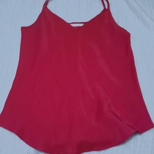 Beautiful, silk red camisole