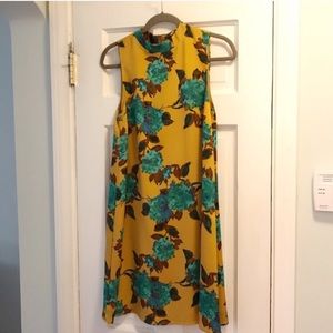 NWOT The Limited Floral Trapeze Dress
