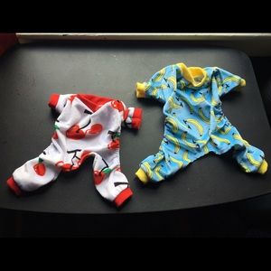 Boy and girl dog onesie! 15 for both  🐾💕