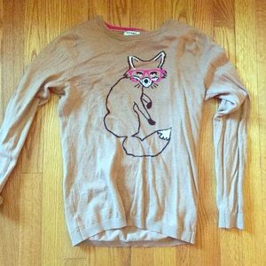 Old Navy Sweaters - Fox sweater beige Old Navy Sweaters - Fox sweater beige