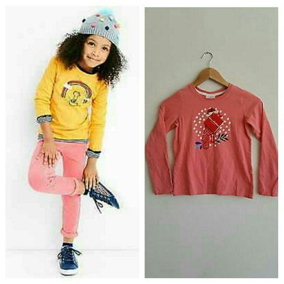 Hanna Andersson 
Girls Supersoft Jersey Art Tee