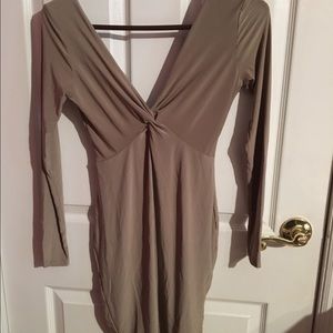 Slink knot mini dress from Missguided