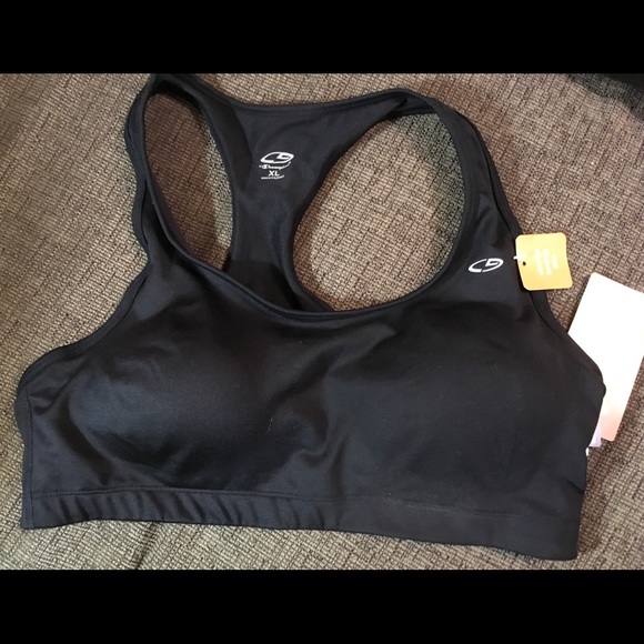 Women's Champion Vented Shaper Bra size XL Black