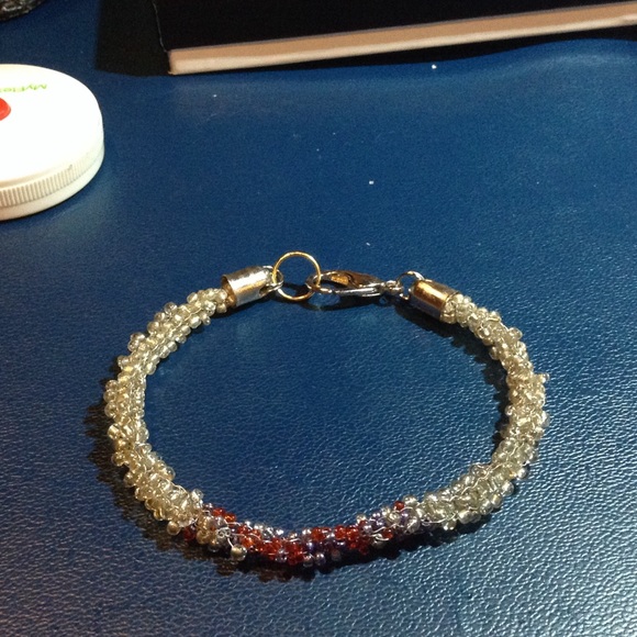 Artisan Beaded Kumihimo bracelet