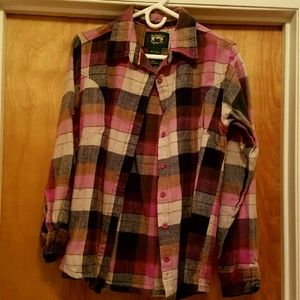 Stillwater Supply Co. Mauve and grey flannel