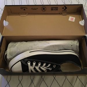 Brand new black converse
