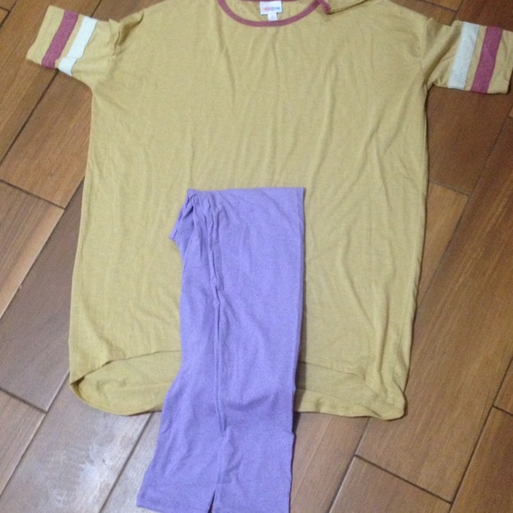 LuLaRoe Pants - Os one size llr lularoe light purple
