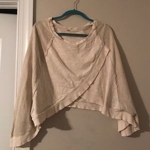 Free people cream shaw