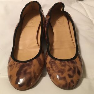 J.Crew Leopard Flats