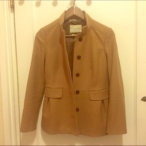 Camel wool  timeless elegance jacket