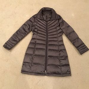 Bernardo Goose Down Winter Quilted Coat